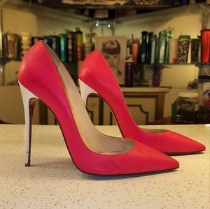 Christian Louboutin So Kate 120 Fluorescent Matte pumps, EURO 39.5